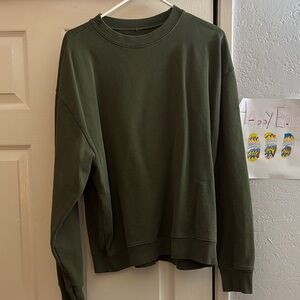 Active Ride Shop Olive Crewneck Sweater